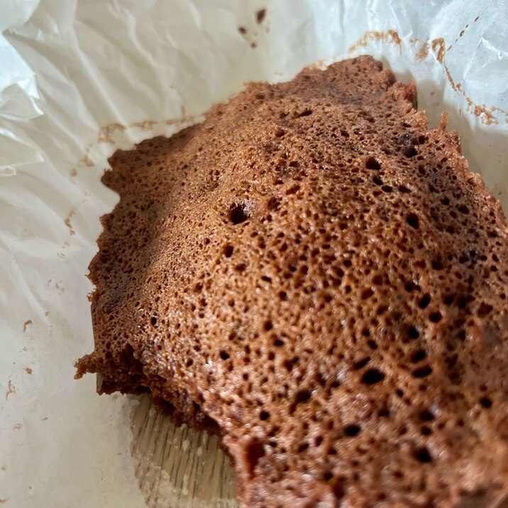 小麦粉不使用!米粉で作るバナナチョコケーキ